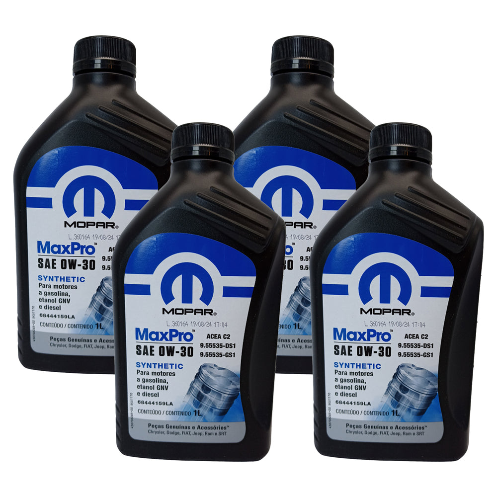4l Óleo Mopar Maxpro Sae 0w30 Sintético K68444159LA