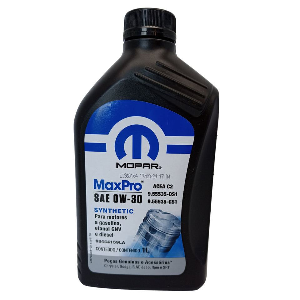4l Óleo Mopar Maxpro Sae 0w30 Sintético K68444159LA