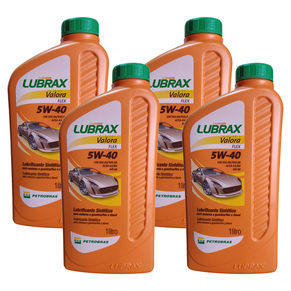 4L Óleo Lubrax Valora Flex 5w-40 Sintético 1024129