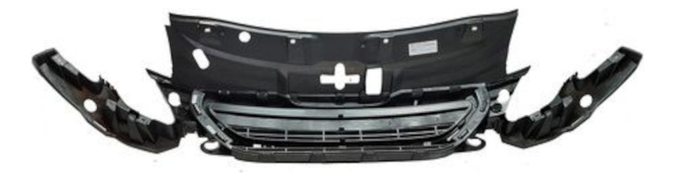Grade Dianteira Do Radiador Original Peugeot 98019506Xt