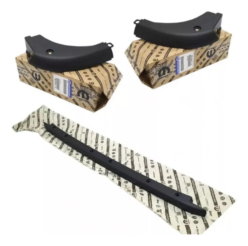 Kit Moldura Superior Traseira Caçamba Original 100208682 100213064 100213068