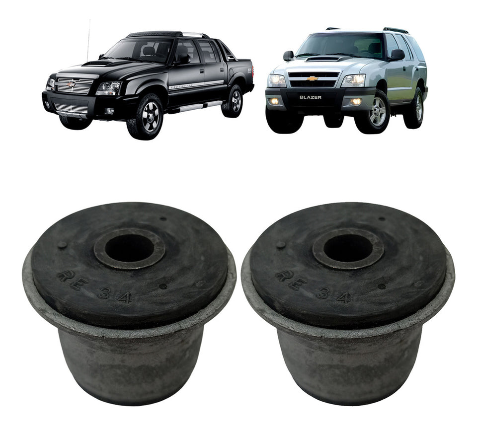 Par Bucha Suporte Diferencial Dianteiro Original 26022006