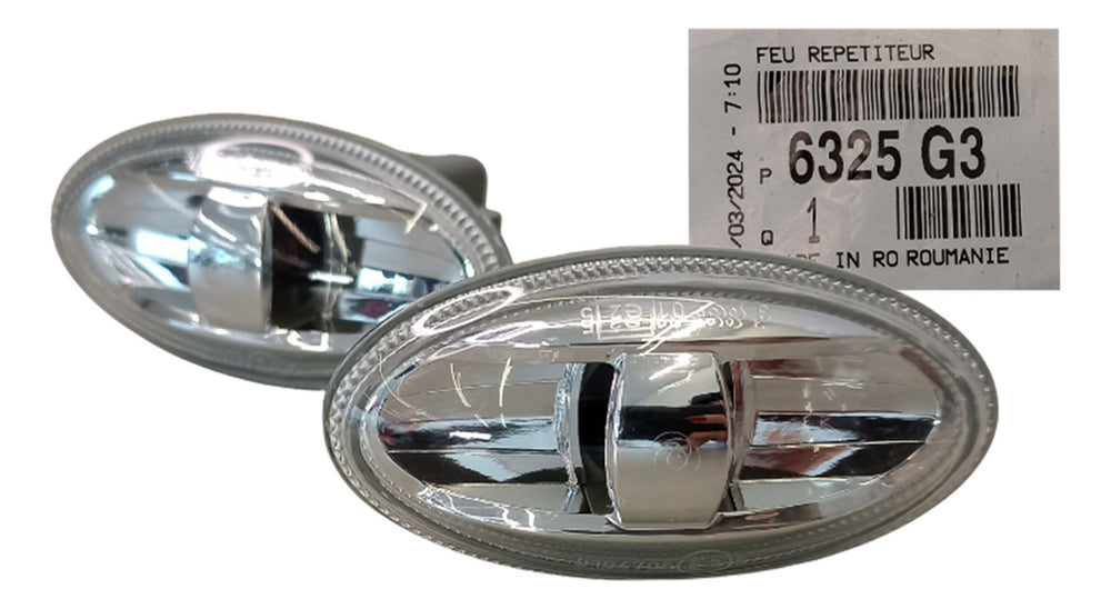 Par Lanternas Pisca Repetidor Lateral 6325G3