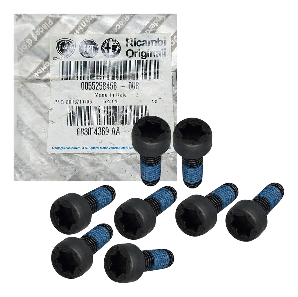 Kit 8 Parafusos Genuinos Volante Motor 55258458