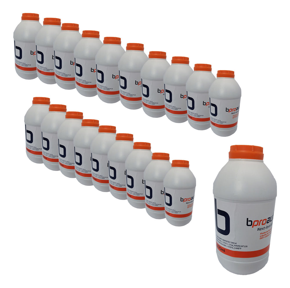 Caixa 20 Fluidos Freio Dot 4 500Ml Bproauto 1BP30800AA