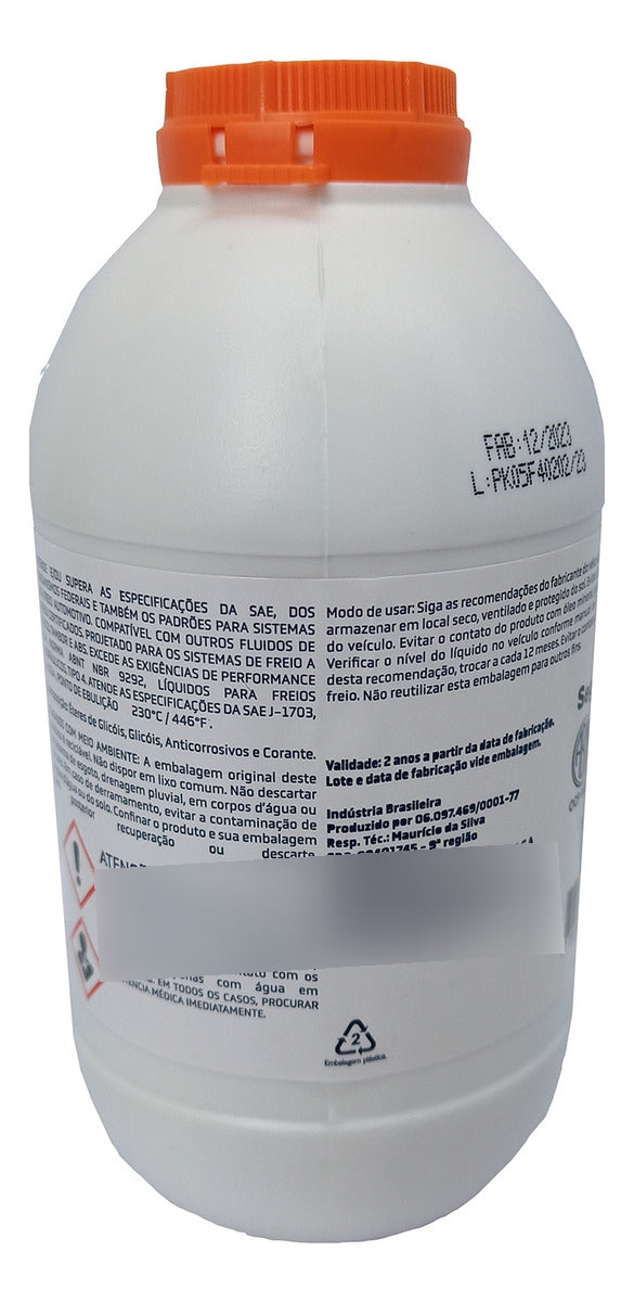 Caixa 20 Fluidos Freio Dot 4 500Ml Bproauto 1BP30800AA
