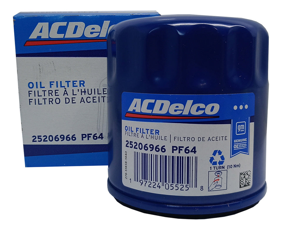 Kit Troca Oleo 0w20 + Filtros ACDelco 98550549 25206966 93316245 13508023