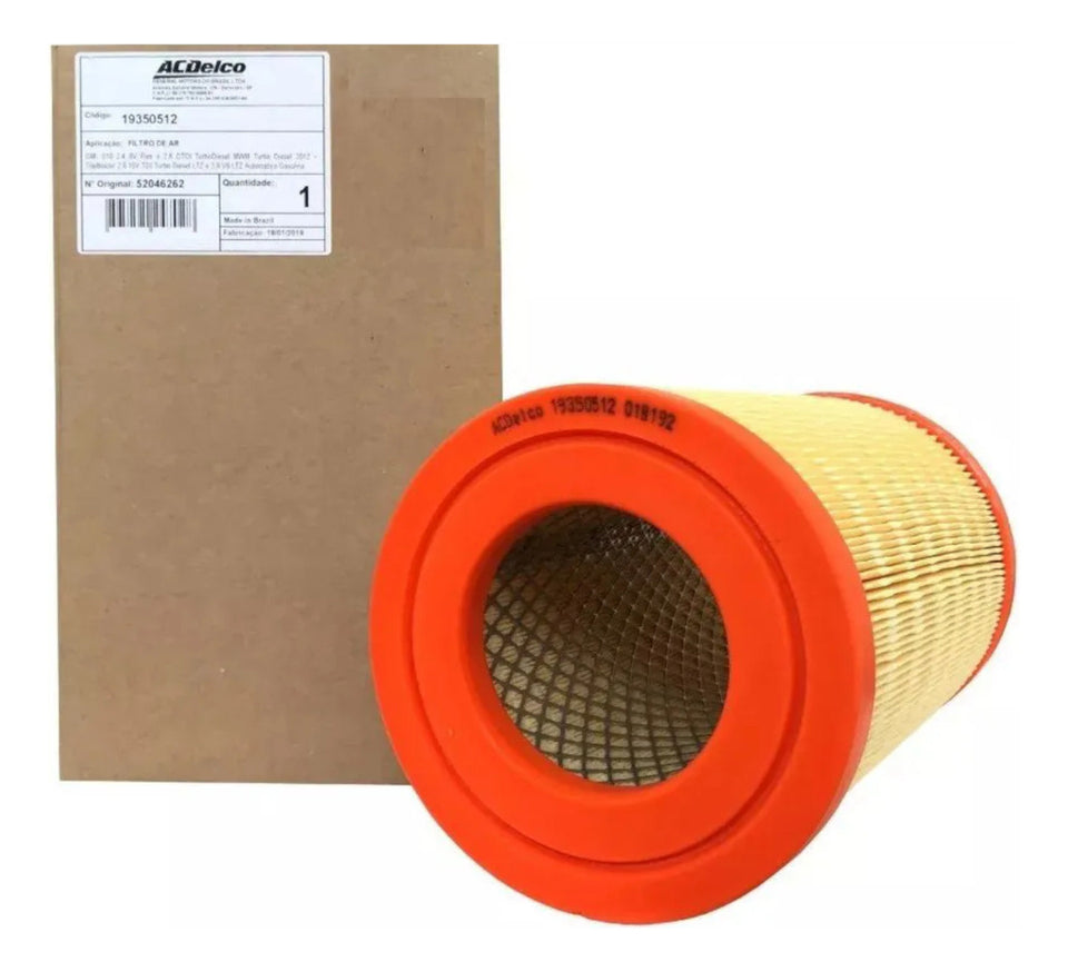 Kit Filtro Motor Original Chevrolet 12636838 19350512
