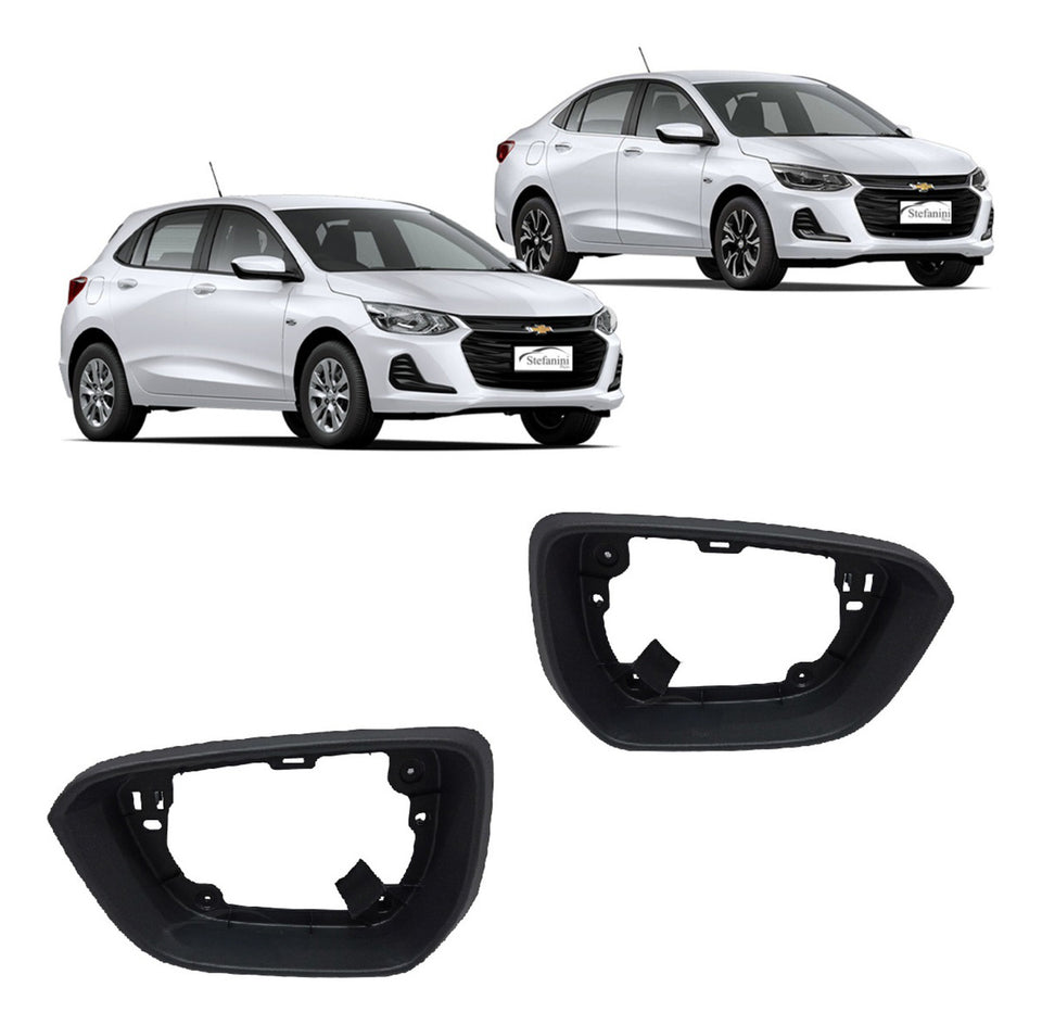Par Moldura Interna Do Retrovisor 26280565 26280566