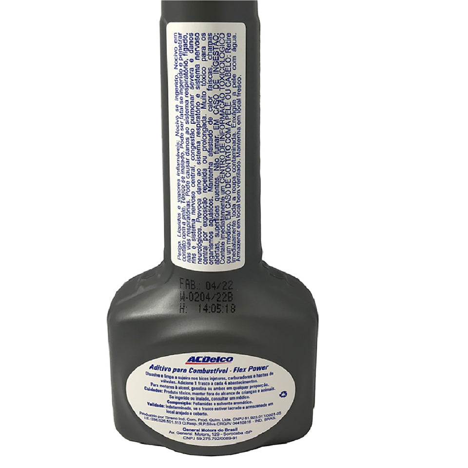 Kit 12 Aditivos Combustível Flexpower Acdelco 88905742