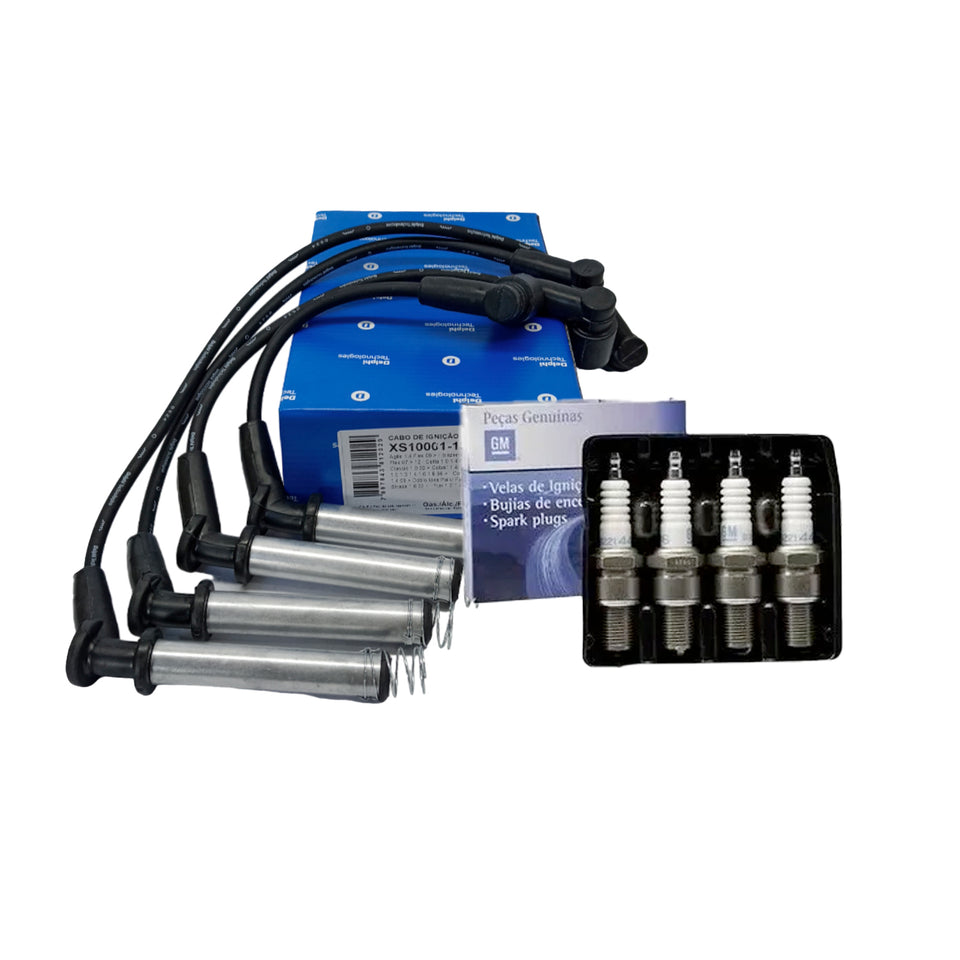 Kit Jogo Cabo E Vela Original GM DELPHI XS10001 93206675