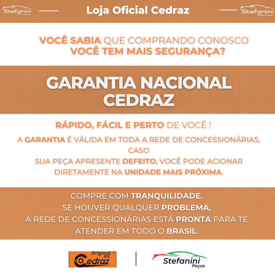 Kit Corrente Do Comando Cedraz  OK00238CPV
