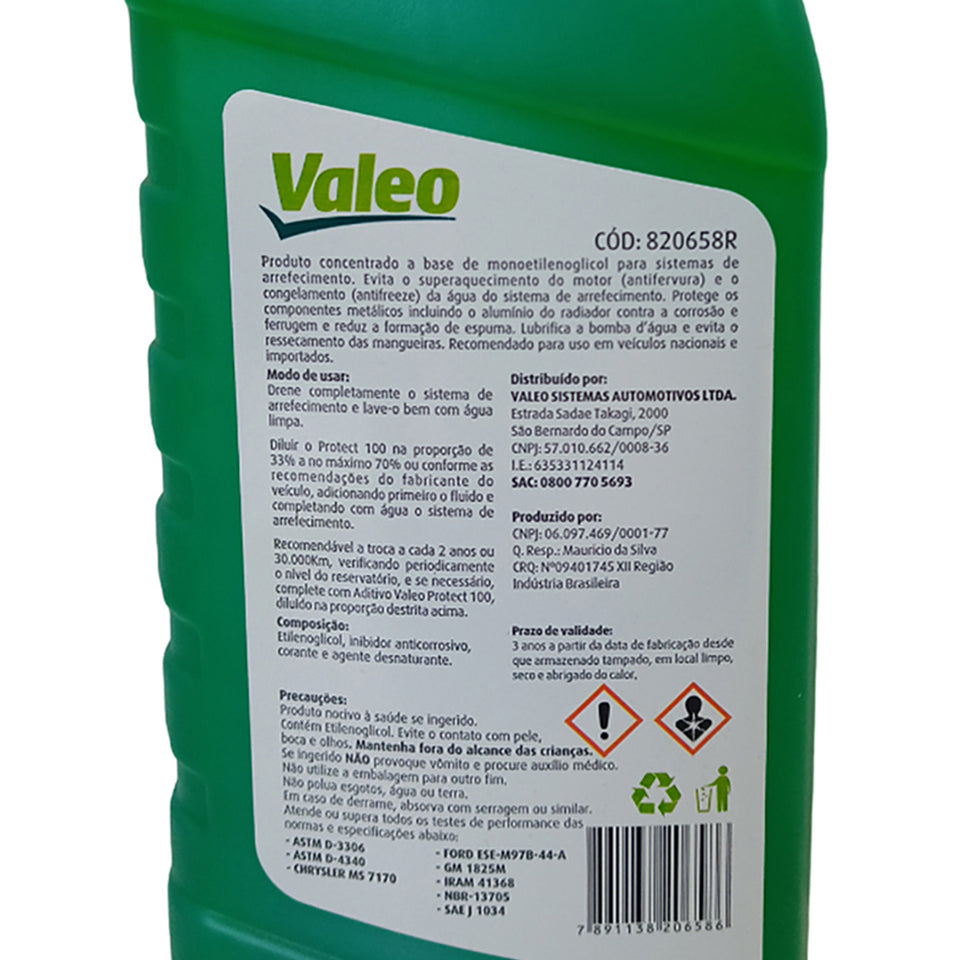 12 Aditivos Sintético Concentrado Radiador Protect100 820658r