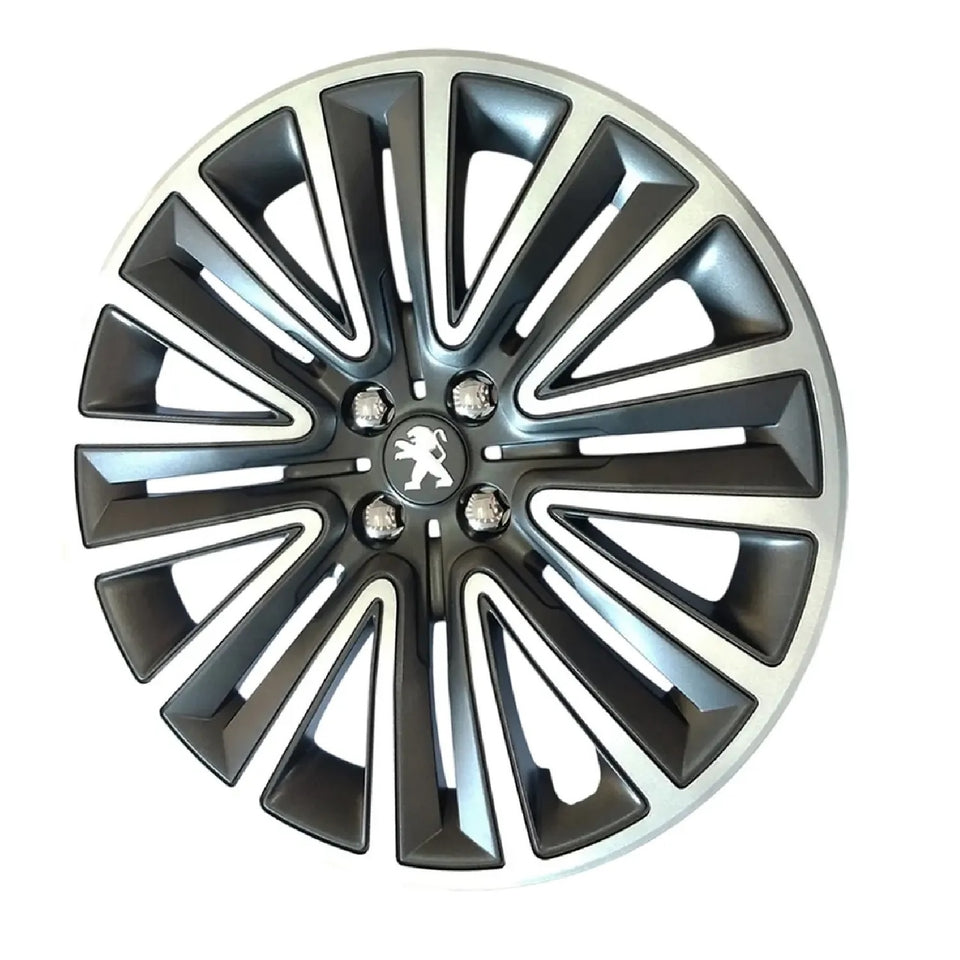 Jogo 4 Calotas De Roda Aro 16 2008 Peugeot 96786810TH