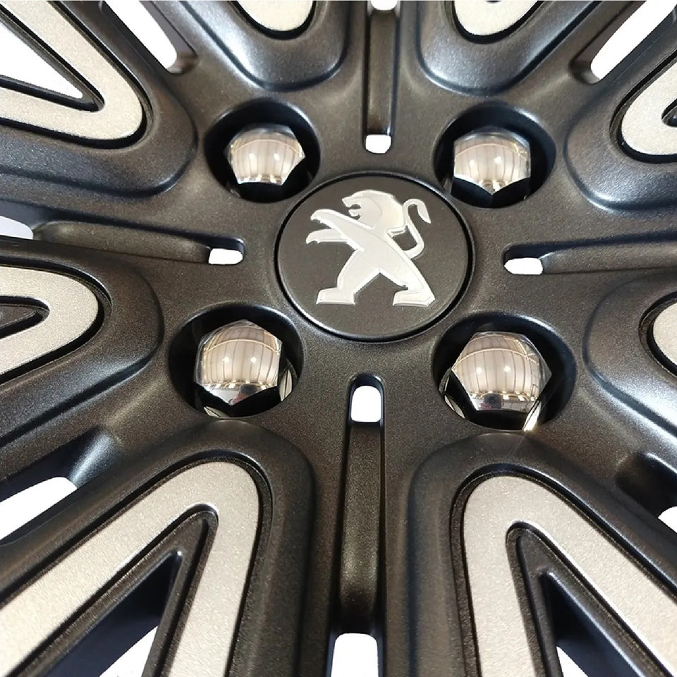 Jogo 4 Calotas De Roda Aro 16 2008 Peugeot 96786810TH