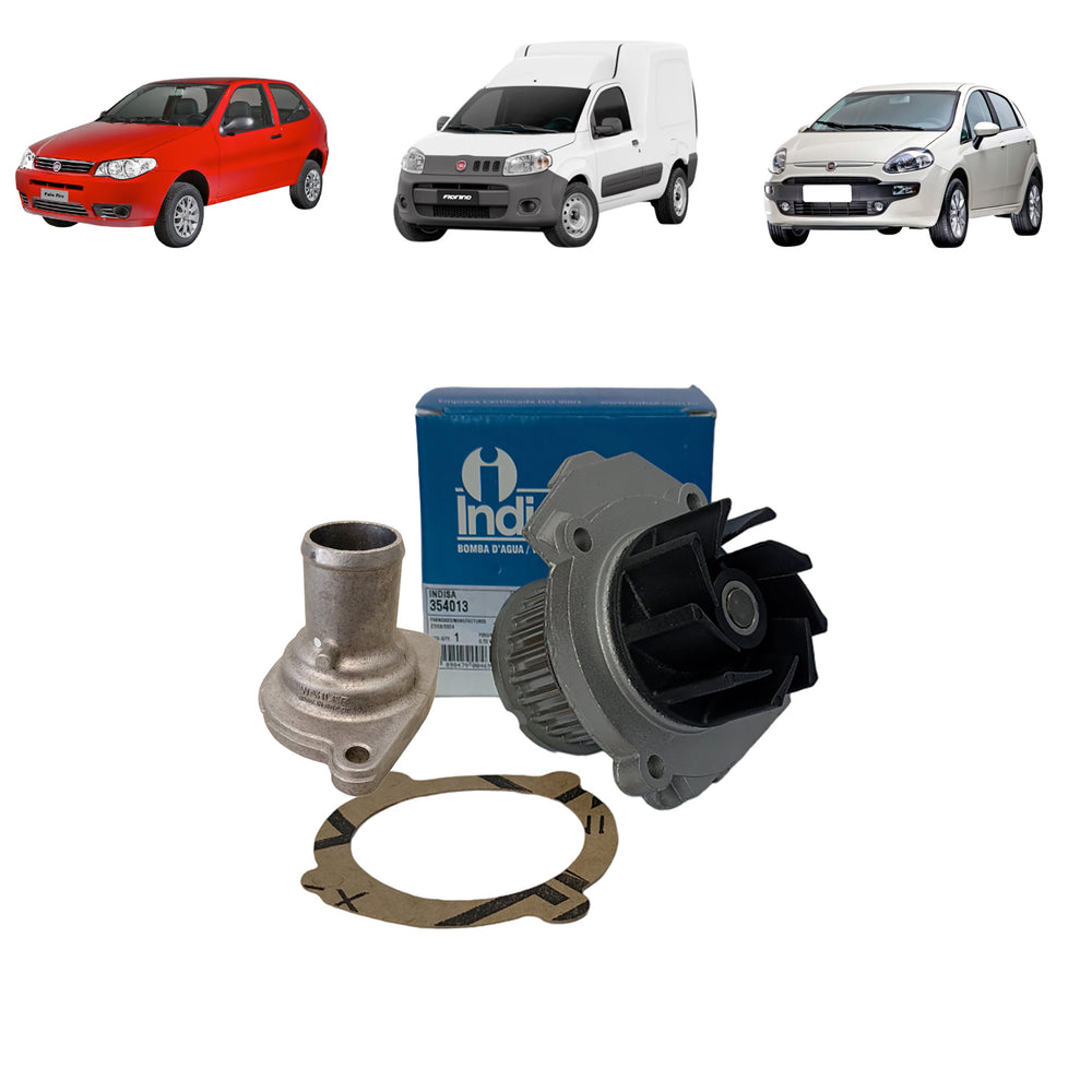Kit Bomba D’agua + Termostato Delphi/Fiat