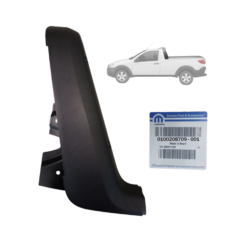 Moldura Acabamento Cabine Esquerdo Original Fiat 100208709
