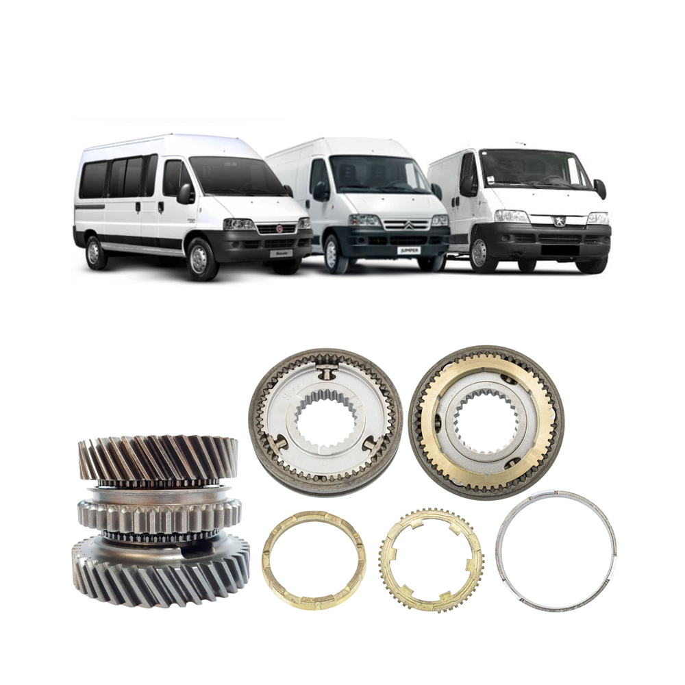 Kit Engrenagem Câmbio Fiat 1682770980 / 9567437888