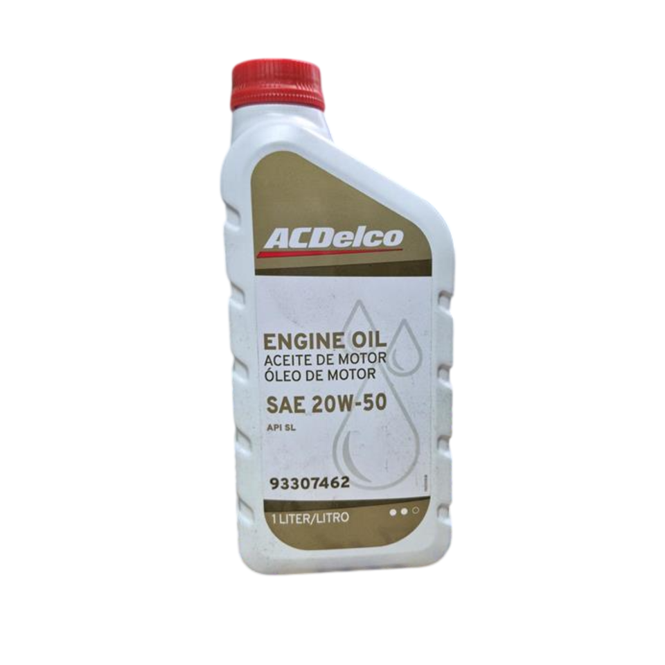 Óleo Motor 20w50 Sl Sae Mineral Acdelco 93307462 1l