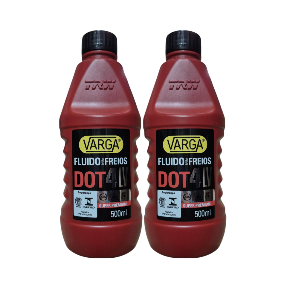 Kit 2 Fluidos de Freio DOT 4 LV TRW 500mL RCLF80440