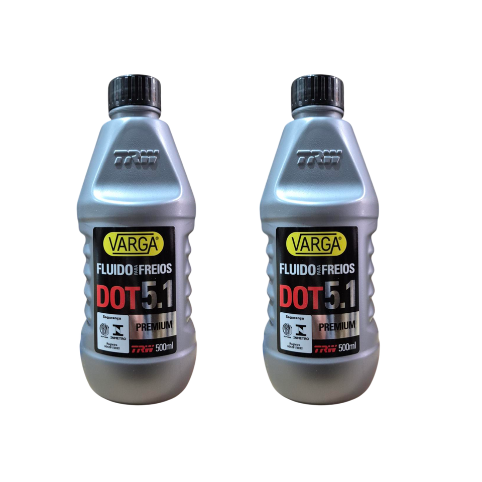Kit 2 Fluidos de Freio DOT 5.1 TRW 500mL RCLF00310