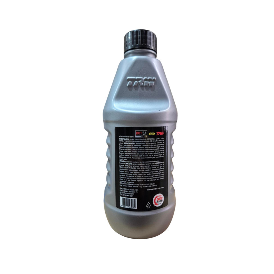 Kit 3 Fluidos de Freio DOT 5.1 TRW 500mL RCLF00310