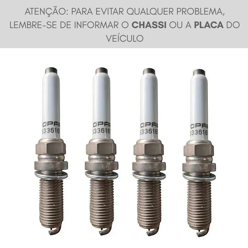 Kit 4 Velas de Ignição 46336161