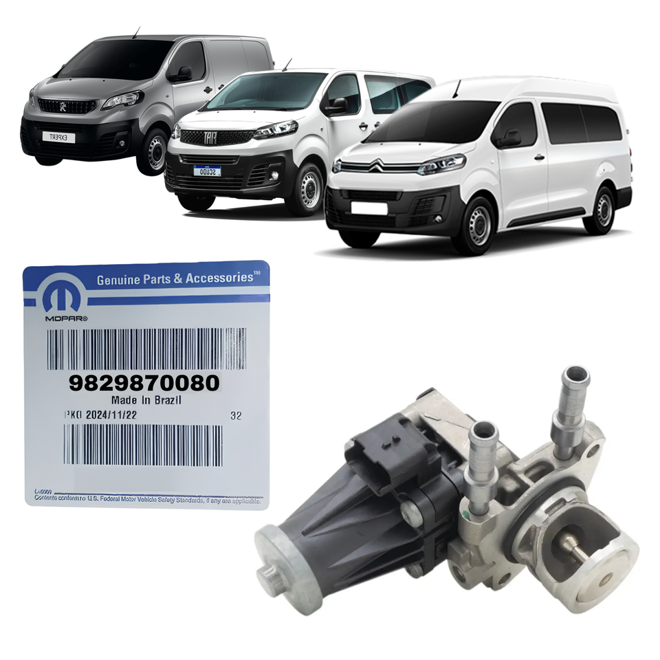Valvula EGR Genuina Motor 1.5 Diesel  9829870080