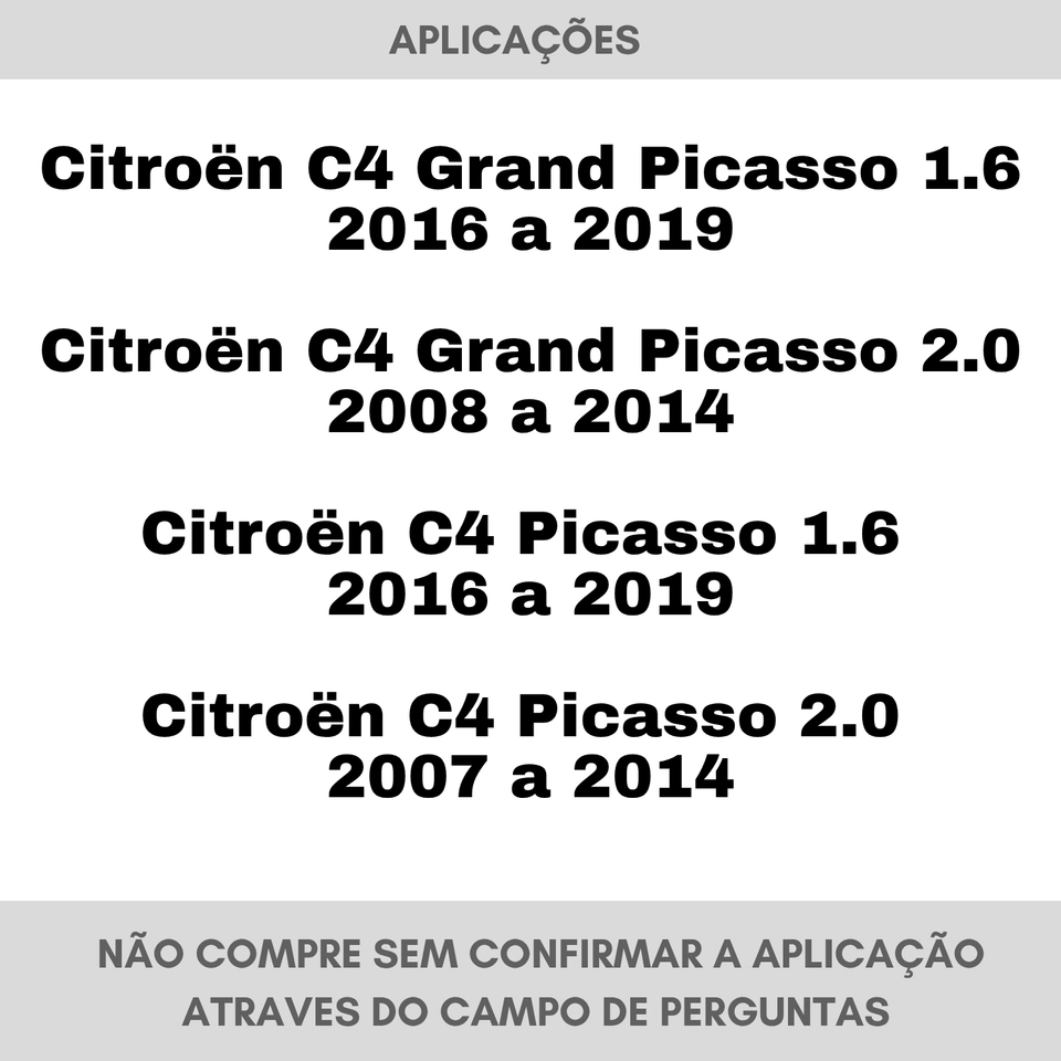 Alavanca Marcha Genuina Citroen C4 Picasso e Grand Picasso