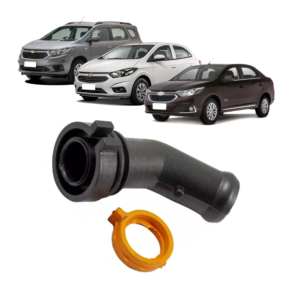 Tubo + Anel Vedador do Coletor Admissão Chevrolet 4579938 24579936