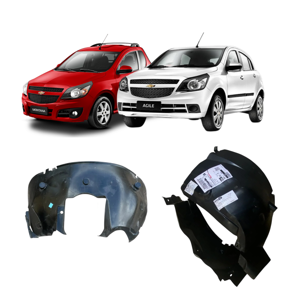 Par Parabarro Dianteiro Chevrolet 94750376 94750377