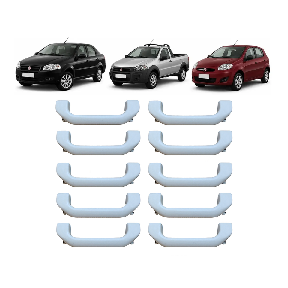 Kit 10 Alças Teto Retratil Dianteira LD 735362740