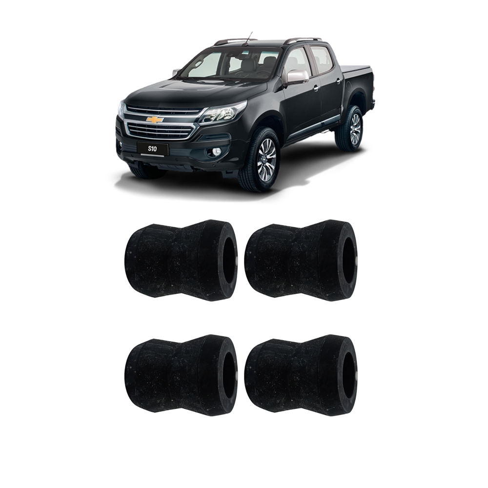 Kit 4 Buchas Amortecedor Traseiro Original 52095268