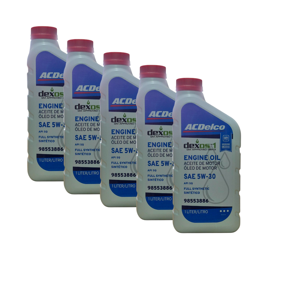 5 Litros Óleo 5W30 Sintético ACDelco 98553886
