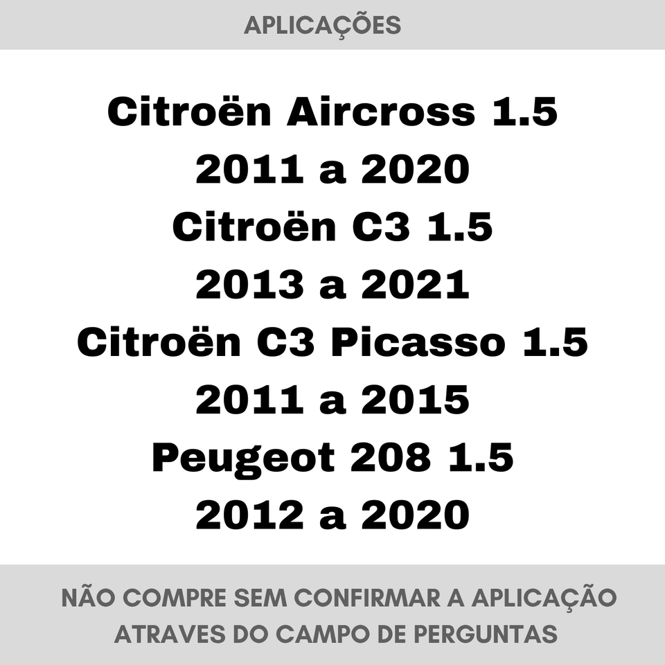 Caixa do Filtro de Ar Genuino PSA 9674922980