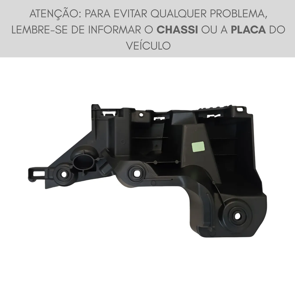 Guia Parachoque Traseiro Esquerdo Genuino Citroen 9822186980