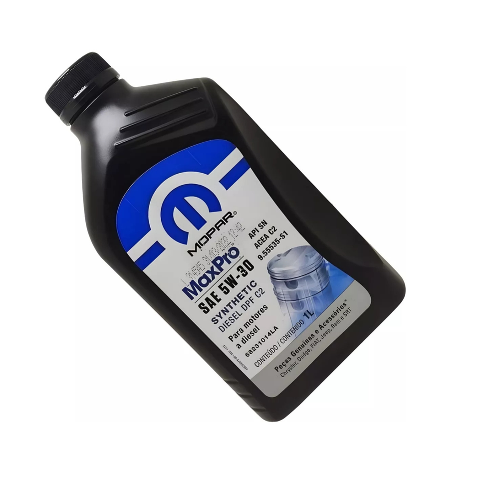 5L Óleo Mopar MaxPro SAE DPF C2 5W-30 Mopar K68231014LA