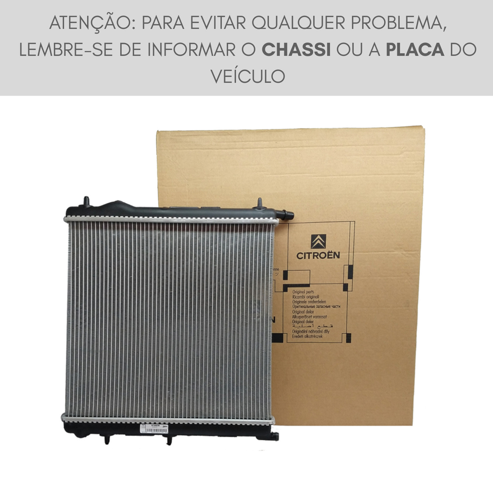 Radiador de Agua Genuino PSA 1330Z3