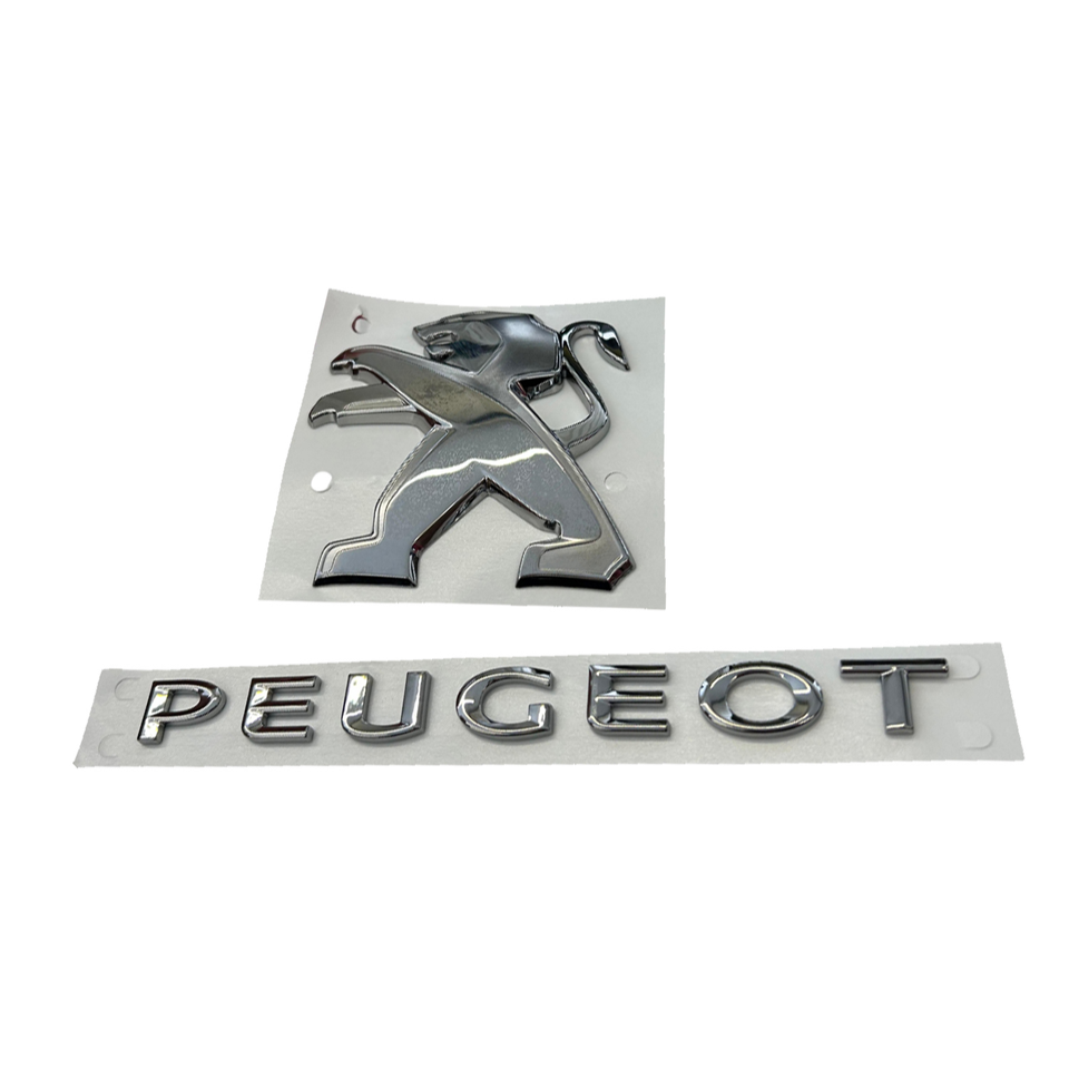 Emblema Tampa Traseira Genuino Peugeot 96788716DX