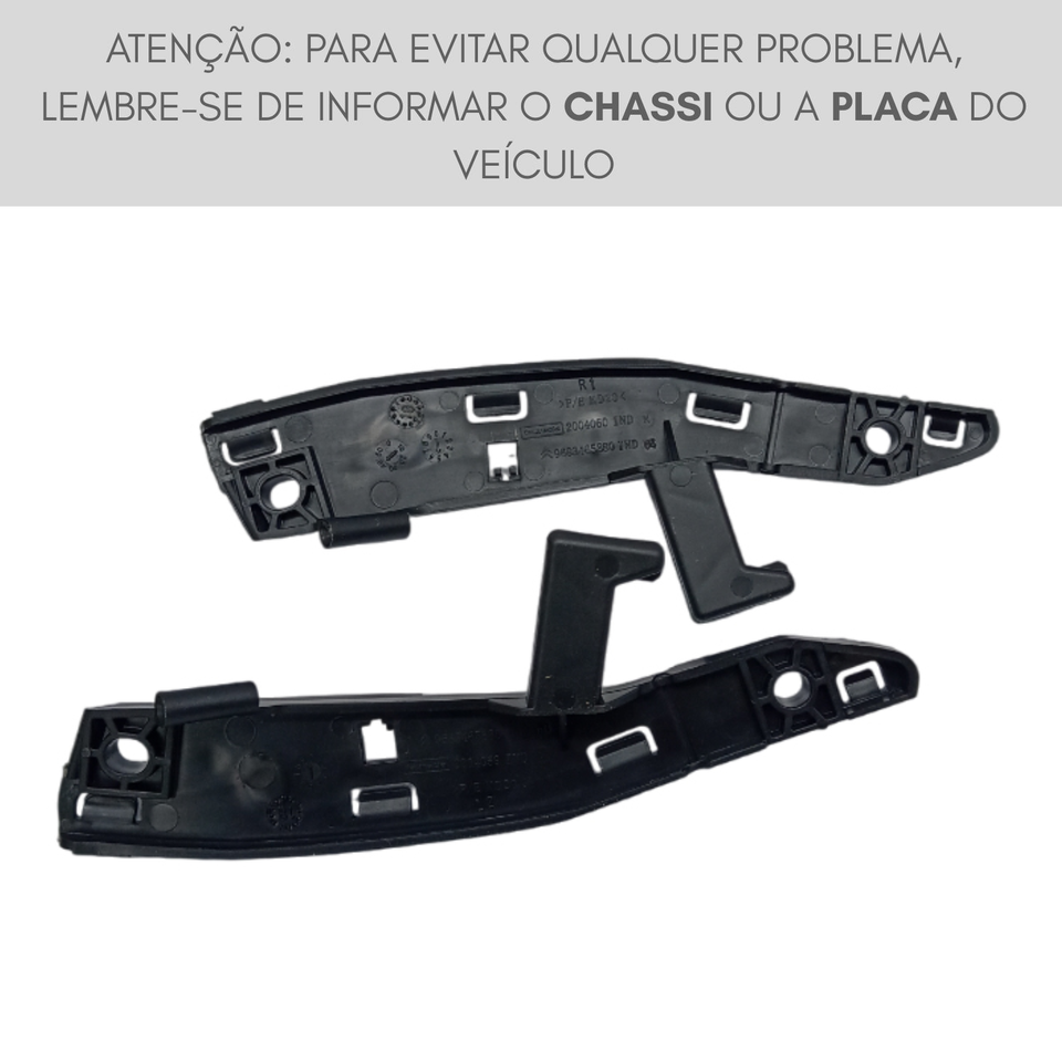 Par Guia Para-choque Dianteiro Genuino Citroen 7416S9