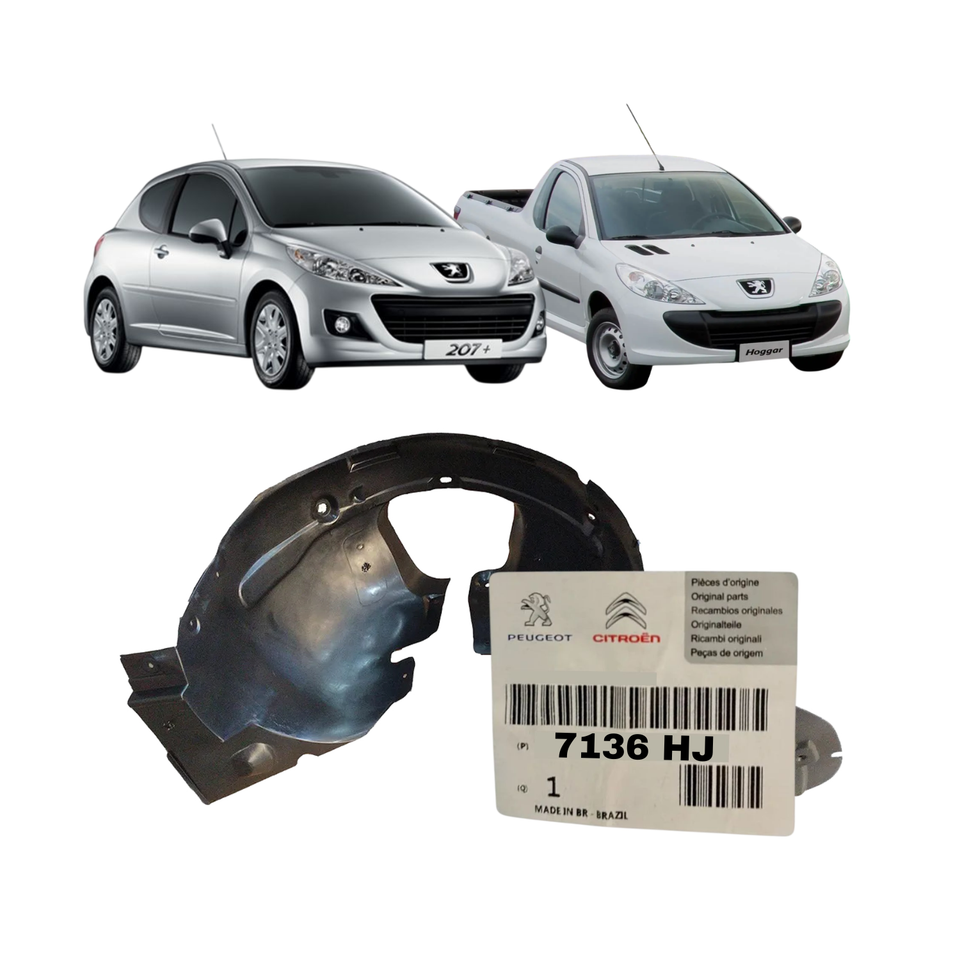 Para-Barro Dianteiro Direito Genuino Peugeot 7136HJ