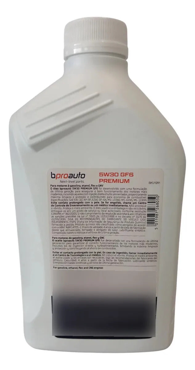 Kit 5l Oleo Bproauto 5w30 1BP31602AA