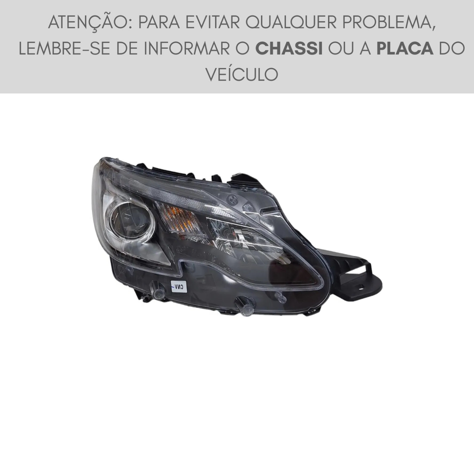 Farol Dianteiro Esquerdo  LBREC00020