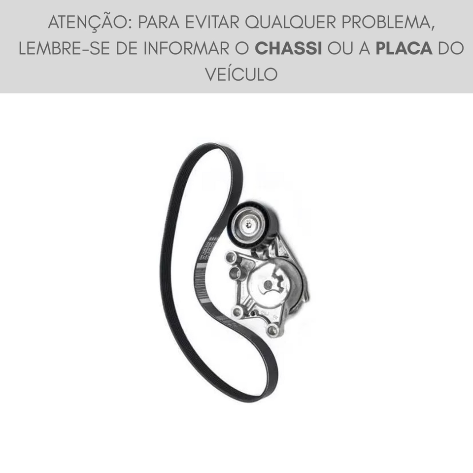 Kit Correia Alternador 1611503880