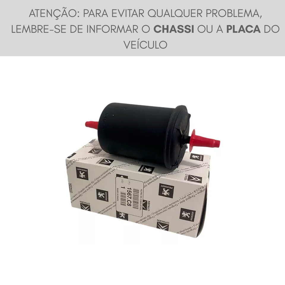 Filtro de Combustivel 1567C8