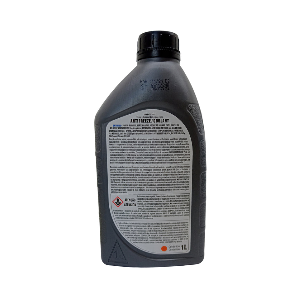 Aditivo Radiador Coolant Antifreeze Original Mopar 1 Litro K68547228LA