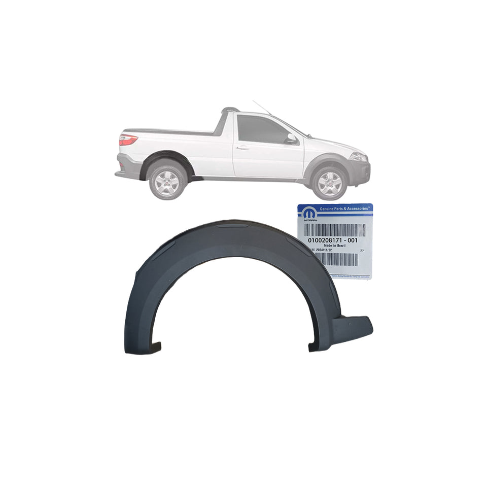 Moldura Para-lama Traseiro Direito Original Fiat 100208171