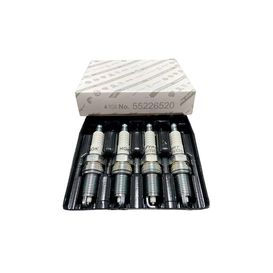 Jogo de Velas Original para veículos com motor FIAT FIRE EVO 1.4 8V