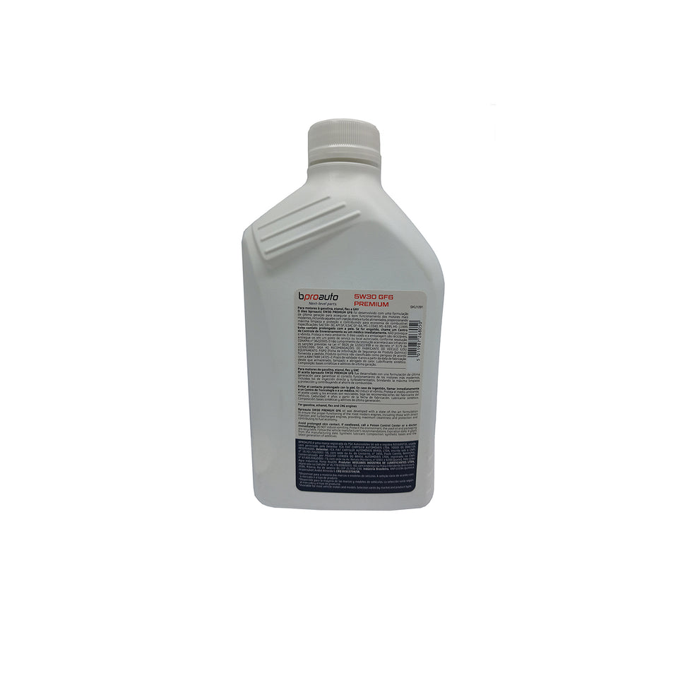 Kit 4l Óleo Bproauto 5w30 Api Sp Ilsac Gf-6A 100% Sintético 1BP31602AA