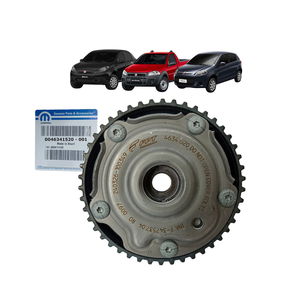 Engrenagem Polia Comando Variador De Fase Fiat Evo 46341520